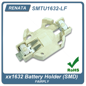 電池座RENATA XX1632臥式SMD(#28)