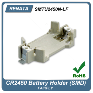 電池座RENATA CR2450臥式SMD(#25)