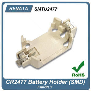 電池座RENATA CR2477臥式SMD(#24)